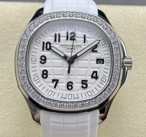 Replica Patek Philippe AQUANAUT 5267/200A-010 GR factory White Dial- AR Replica Watches
