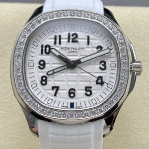 Replica Patek Philippe AQUANAUT 5267/200A-020 GR factory Silver Bezel- AR Replica Watches