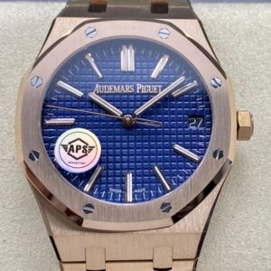 Replica Audemars Piguet Royal Oak 15510OR.OO.1320OR.03 APS factory Blue Dial- AR Replica Watches
