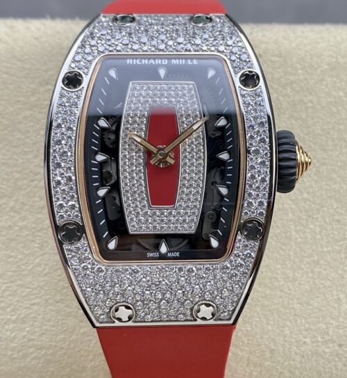 Replica Richard Mille RM 07-01 BBA factory Red strap - AR Replica Watches