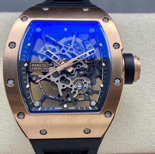 Replica Richard Mille RM 035 SONIC factory King Gold Case - AR Replica Watches
