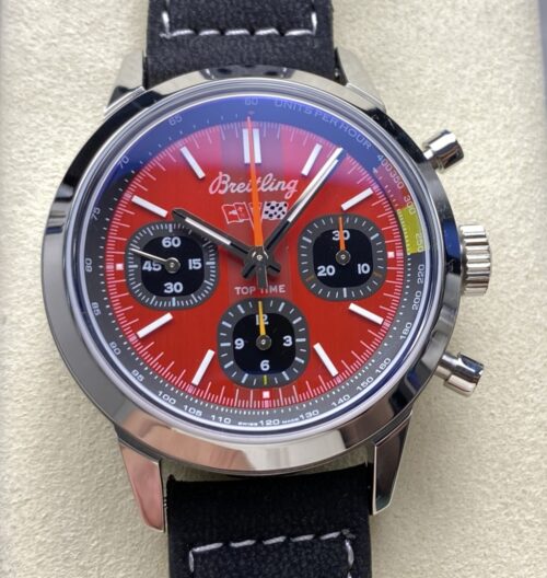 Replica Breitling TOP TIME AB01761A1K1X1 BLS factory Leather Strap - AR Replica Watches