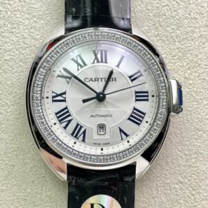 Replica Cartier CLÉ DE CARTIER WSCL0018 DR factory Silver Dial - AR Replica Watches