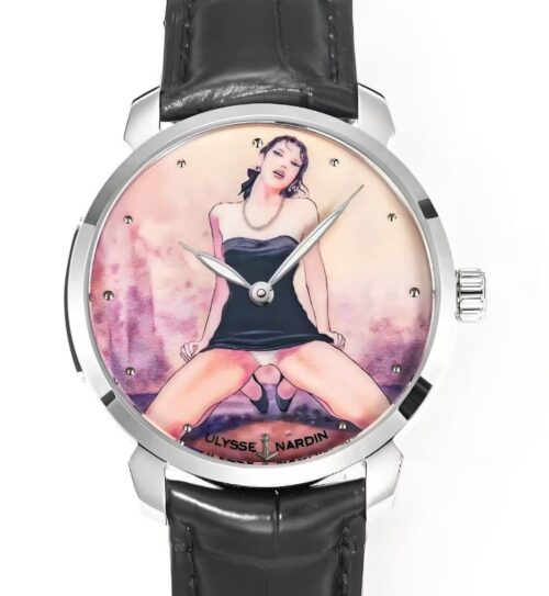 Replica Ulysse Nardin Classico 3203-136LE-9B-MANARAD/1A FL factory Leather Strap - AR Replica Watches