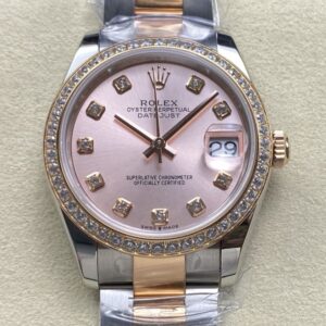 Replica Rolex Datejust m278381rbr-0023 AR factory Oystersteel Buckle - AR Replica Watches