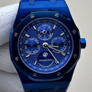 Replica Audemars Piguet Royal Oak 26579CS.OO.1225CS.01 BBR factory Blue Dial - AR Replica Watches