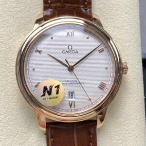 Replica Omega De Ville 434.53.40.20.02.001 N1 factory Silver Dial - AR Replica Watches