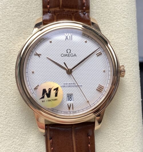 Replica Omega De Ville 434.53.40.20.02.001 N1 factory Silver Dial - AR Replica Watches