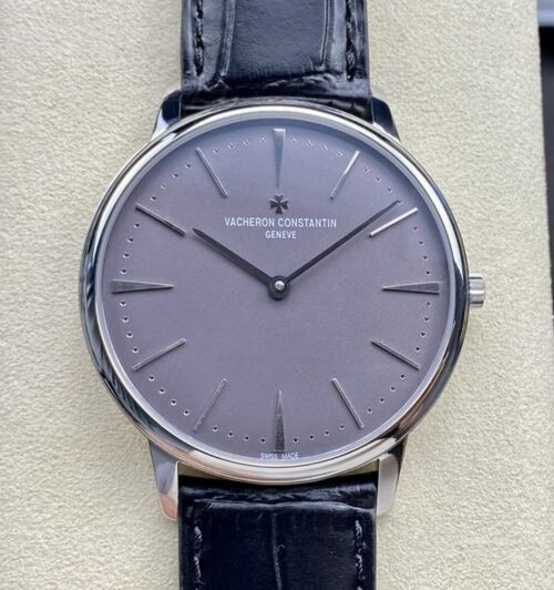 Replica Vacheron Constantin Patrimony 81180-000P-9539 MKS factory Black Strap - AR Replica Watches