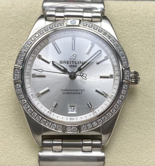 Replica Breitling Chronomat A10380591A1A1 BLS factory White Dial - AR Replica Watches