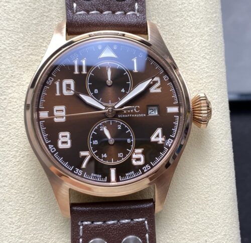 Replica IWC pilot IW515204 TW factory Brown Dial - AR Replica Watches