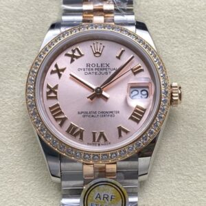 Replica Rolex Datejust m278381rbr-0002 AR factory Diamond Bezel - AR Replica Watches