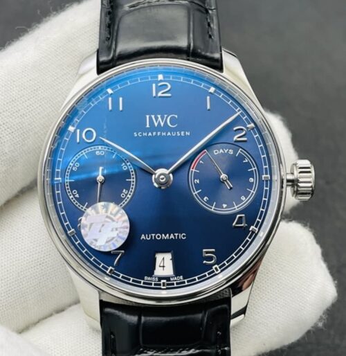 Replica IWC Portugieser IW500710 ZF factory V5 Blue Dial - AR Replica Watches