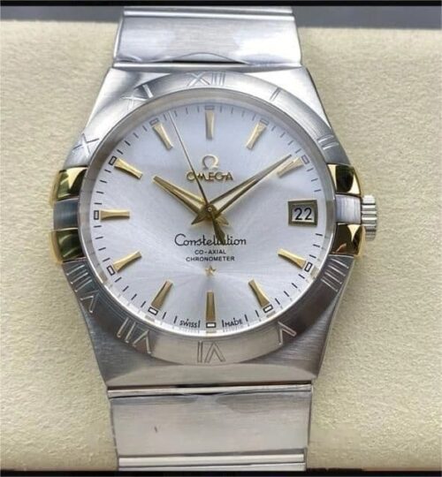 Replica Omega Constellation 123.20.35.20.02.004 M+ factory Silver Strap - AR Replica Watches
