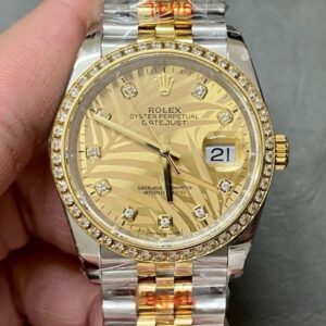 Replica Rolex Datejust m126283rbr-0029 GM factory Diamond Bezel - AR Replica Watches