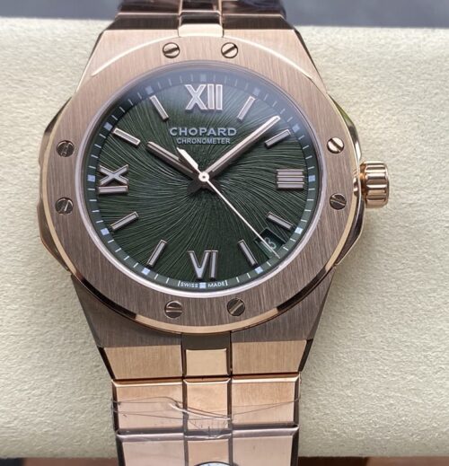 Replica Chopard ALPINE EAGLE 295363-5007 GH factory Rose Gold Case - AR Replica Watches