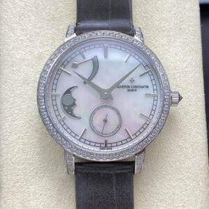 Replica Vacheron Constantin Traditionnelle 83570-000G-9916 TW factory White Dial - AR Replica Watches