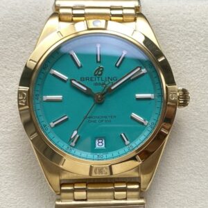 Replica Breitling Chronomat K103801A1L1K1 BLS factory Green Dial - AR Replica Watches