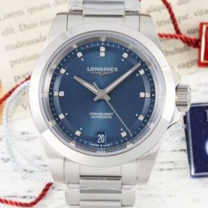 Replica Longines Concas L3.430.4.97.6 AF factory Stainless Steel Bezel - AR Replica Watches
