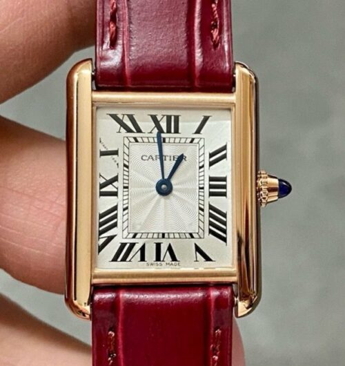 Replica Cartier Tank WGTA0010 F1 factory Silver Dial - AR Replica Watches