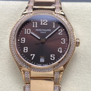 Replica Patek Philippe TWENTY~4 7300/1201R-010 SJ factory Gold Strap - AR Replica Watches