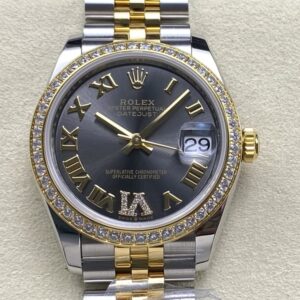 Replica Rolex Datejust m278383rbr-0018 AR factory Gold Strap - AR Replica Watches
