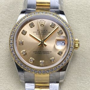 Replica Rolex Datejust m278383rbr-0025 AR factory Link Bracelet - AR Replica Watches