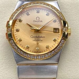 Replica Omega Constellation 123.25.38.21.58.001 M+ factory Stainless Steel Case - AR Replica Watches
