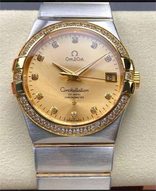 Replica Omega Constellation 123.25.38.21.58.001 M+ factory Stainless Steel Case - AR Replica Watches