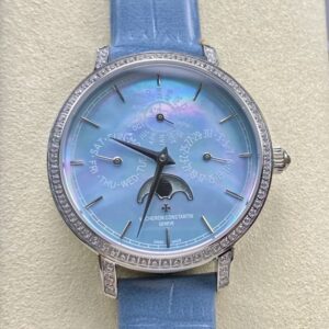Replica Vacheron Constantin Traditionnelle 4305T-000G-B948 TW factory Blue Dial - AR Replica Watches
