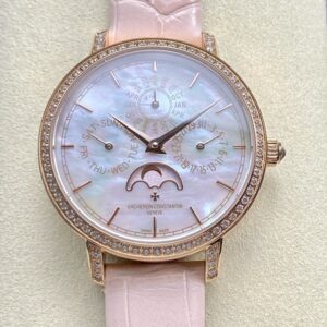 Replica Vacheron Constantin Traditionnelle 4305T-000R-B947 TW factory Beige Strap - AR Replica Watches
