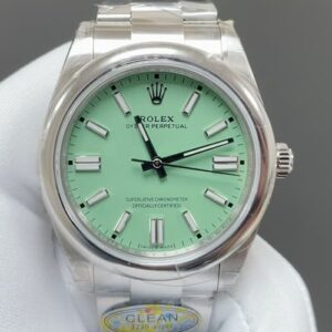 Replica Oyster Perpetual M134300-0006 Clean factory Green Dial - AR Replica Watches