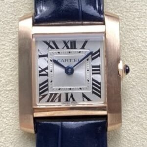 Replica Cartier Tank WGTA0280 8848 factory Blue Strap - AR Replica Watches