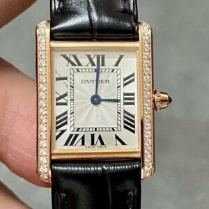Replica Cartier Tank WJTA0010 F1 Factory Leather Strap - AR Replica Watches
