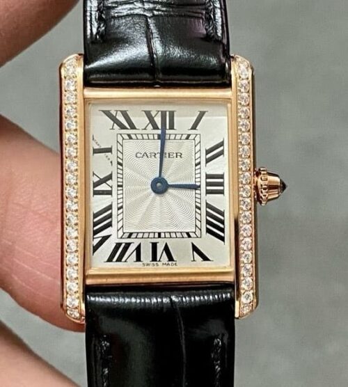 Replica Cartier Tank WJTA0010 F1 Factory Leather Strap - AR Replica Watches