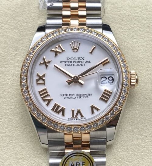 Replica Rolex Datejust m278381rbr-0004 AR factory Oystersteel Case - AR Replica Watches