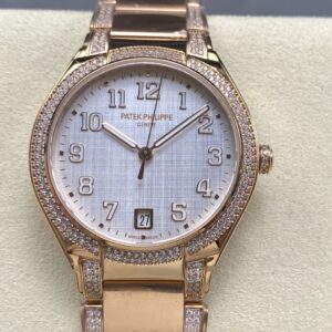 Replica Patek Philippe TWENTY~4 7300/1201R-001 SJ factory Silver Dial - AR Replica Watches