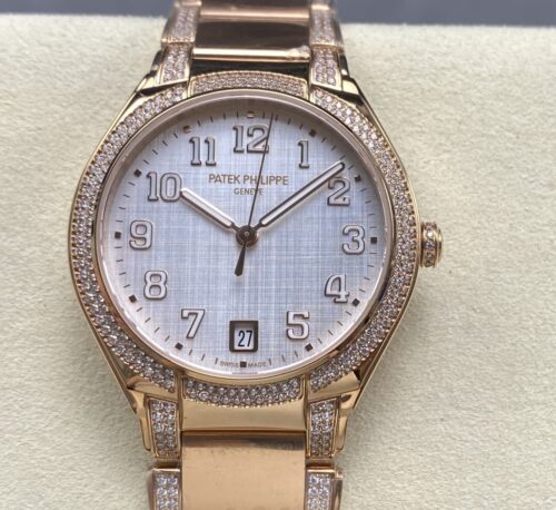 Replica Patek Philippe TWENTY~4 7300/1201R-001 SJ factory Silver Dial - AR Replica Watches