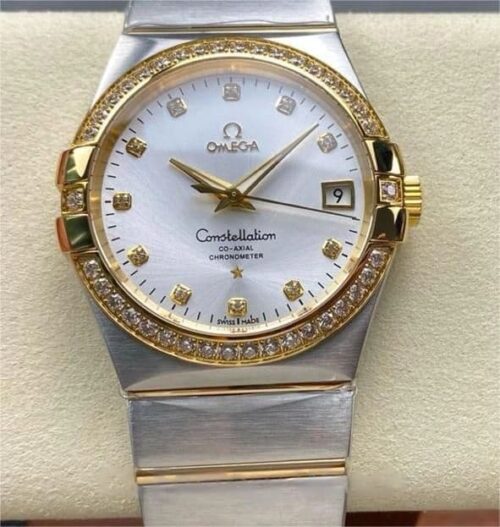 Replica Omega Constellation 123.25.38.21.52.001 M+ factory Butterfly Clasp - AR Replica Watches
