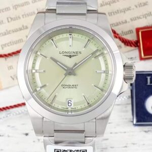 Replica Longines Concas L3.430.4.02.6 AF factory Green Dial - AR Replica Watches