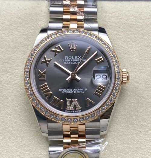 Replica Rolex Datejust m278381rbr-0030 AR factory Oystersteel Strap - AR Replica Watches