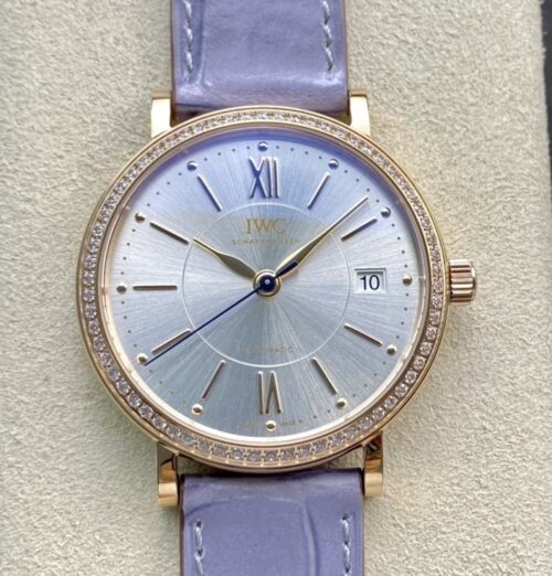 Replica IWC portofino IW458107 V7 factory Diamond Case - AR Replica Watches