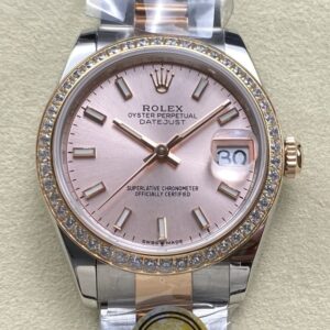 Replica Rolex Datejust m278381rbr-0009 AR factory Gold Strap - AR Replica Watches
