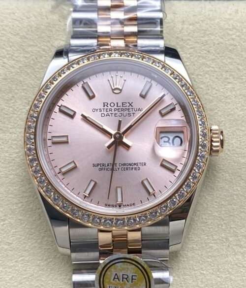 Replica Rolex Datejust m278381rbr-0010 AR factory Oystersteel Case - AR Replica Watches