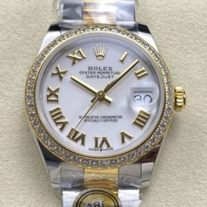 Replica Rolex Datejust m278383rbr-0001 AR factory Gold Strap - AR Replica Watches