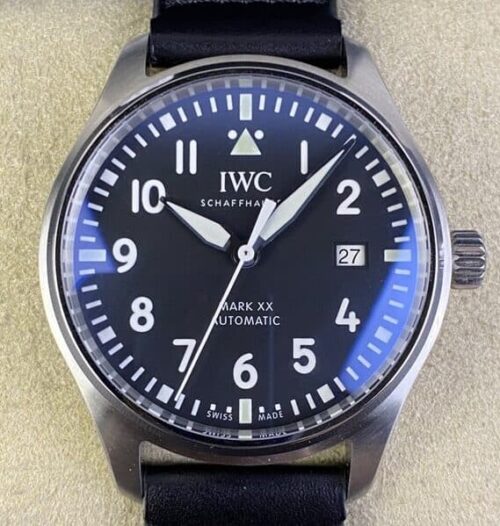 Replica IWC Pilot IW328201 M+ factory Black Strap - AR Replica Watches