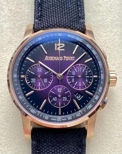 Replica Audemars Piguet CODE 11.59 26393OR.OO.A002KB.02 OMF factory Black Strap - AR Replica Watches