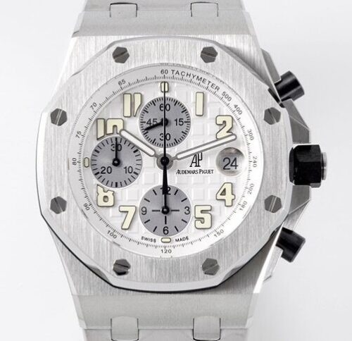 Replica Audemars Piguet Royal Oak Offshore 25721ST.OO.1000ST.07 APF factory Silver strap - AR Replica Watches