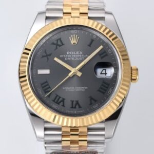 Replica Rolex Datejust m126333-0020 Clean factory Gold Bezel - AR Replica Watches