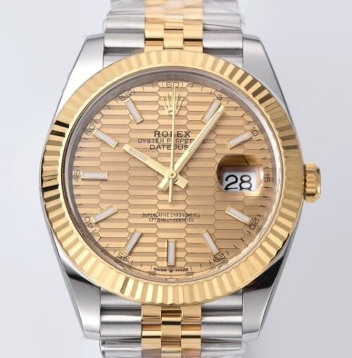 Replica Rolex Datejust m126333-0022 Clean factory Oystersteel Case - AR Replica Watches